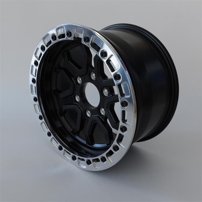 4x4 Forged Rims Polished Beadlock Wheel